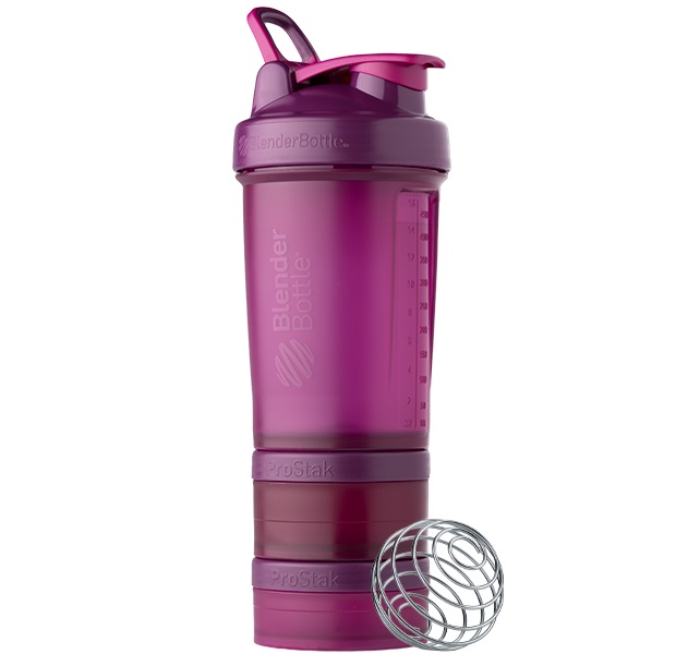 Шейкер Blender Bottle ProStak V2 624мл + 100мл+ 150мл Plum купить в