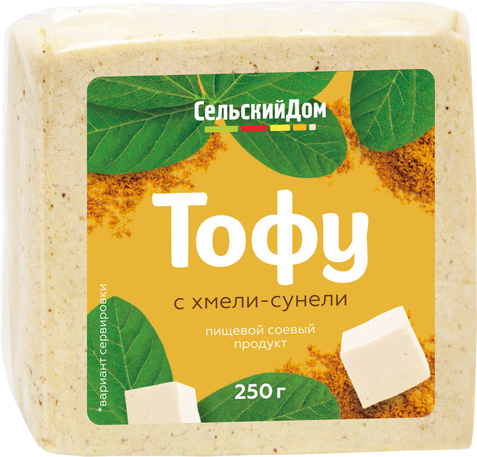 Купить тофу Сельский Дом с хмели-сунели 250г, цены на Мегамаркет | Артикул:  100029933004