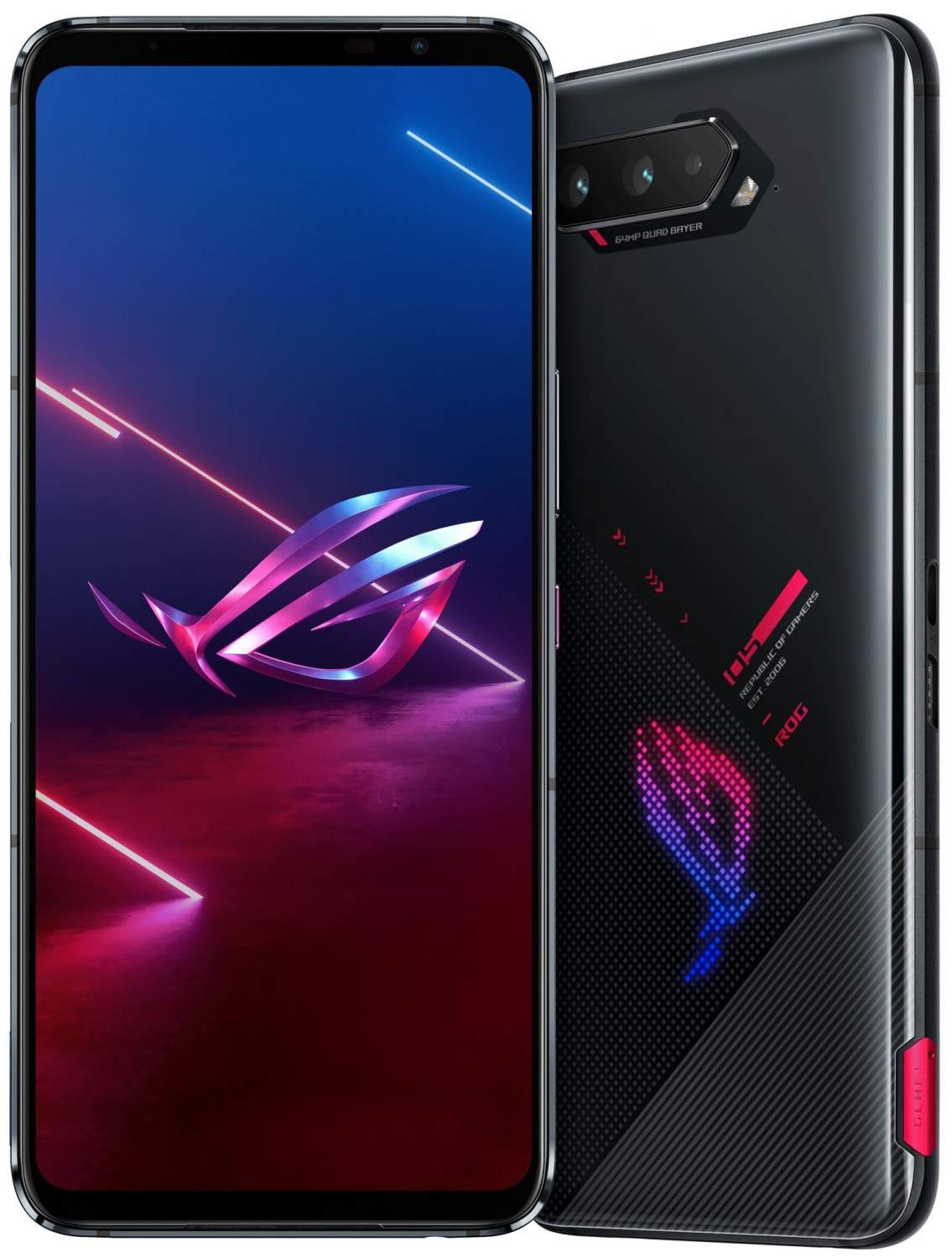 Смартфон Asus Rog Phone 5 12/256GB черный (15247) – характеристики на  Мегамаркет