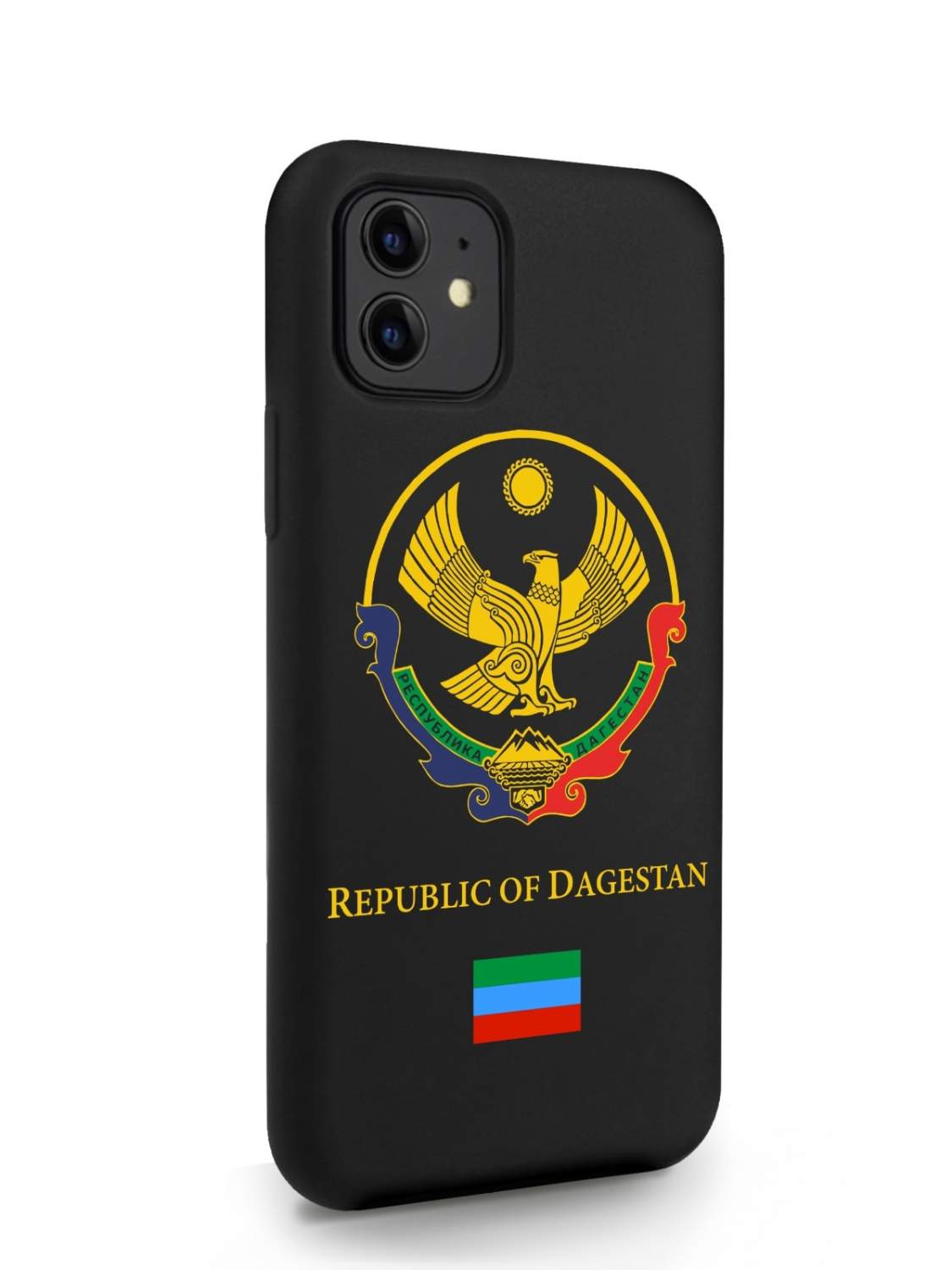 Черный SignumCase для iPhone 11 Герб Дагестана черный, купить в Москве,  цены в интернет-магазинах на Мегамаркет