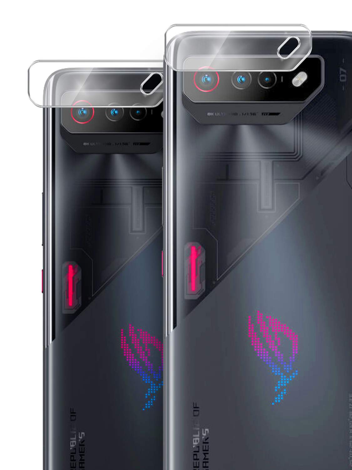 Гибридное защитное стекло Brozo на камеру Asus Rog Phone 7, купить в  Москве, цены в интернет-магазинах на Мегамаркет