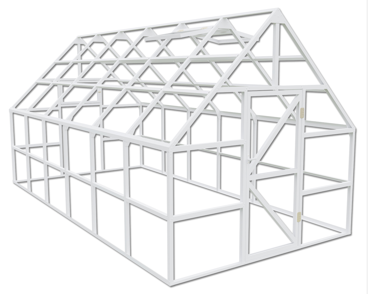 Теплица английская Челси UPFORMING Белая 3х6 м teplica36wh 6х3х3 м - купить  в Москве, цены на Мегамаркет | 600012673360