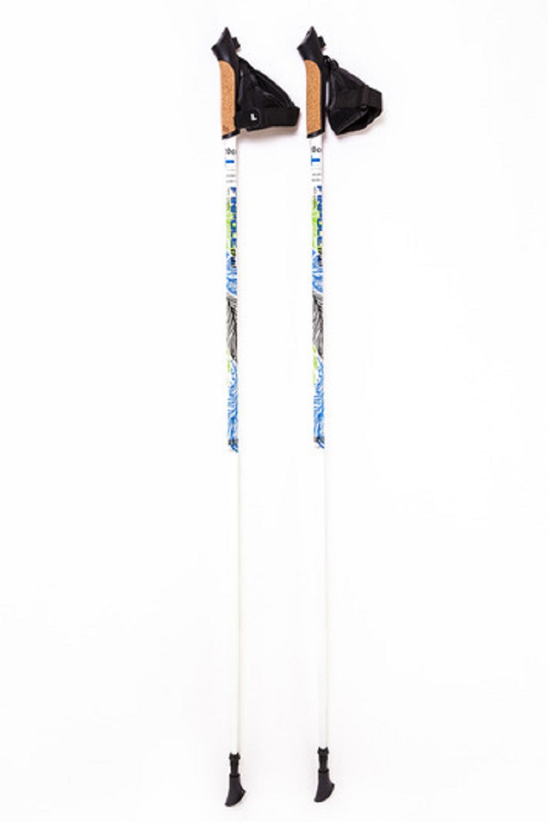 Фиксированные палки для скандинавской ходьбы Finpole Spirit 100% Carbon .