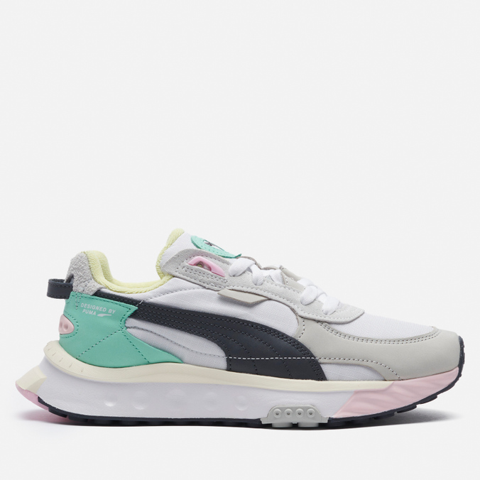 Кроссовки женские PUMA Wild Rider Layers серые 36 EU - отзывы покупателей  на СберМегаМаркет