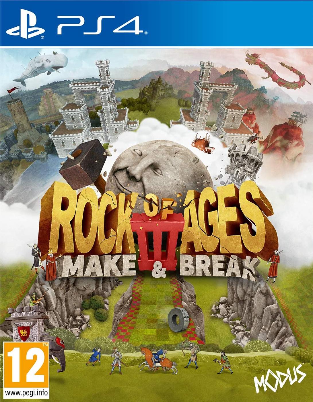 Игра Rock of Ages 3 (III) Make and Break Русская Версия (PS4) – купить в  Москве, цены в интернет-магазинах на Мегамаркет