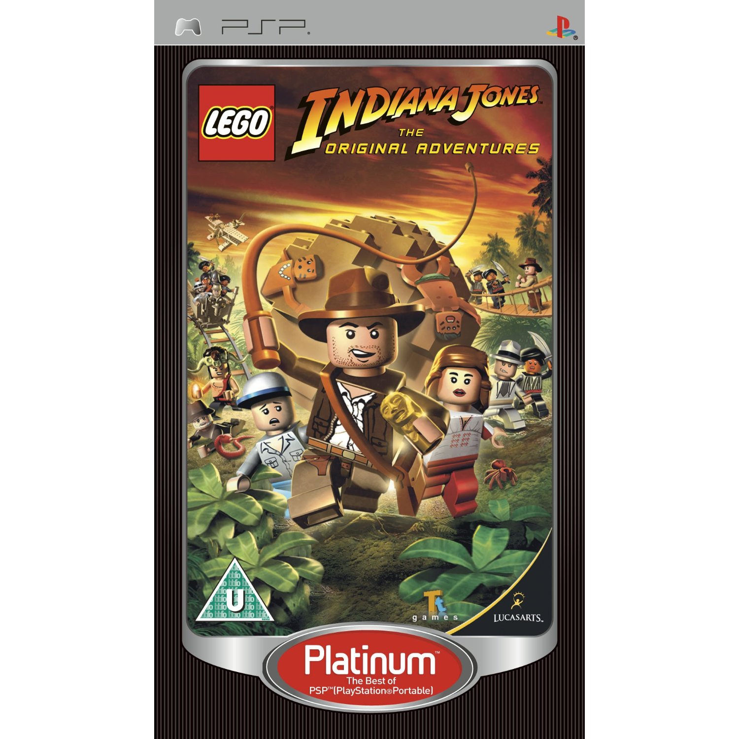 Игра LEGO Indiana Jones: The Original Adventures. Platinum (PSP) - отзывы  покупателей на Мегамаркет