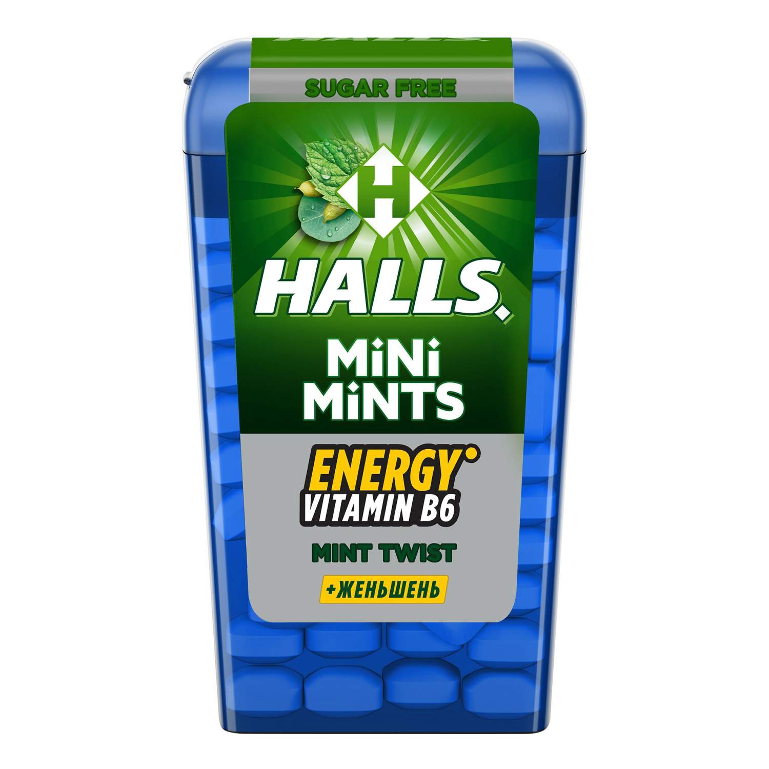 Леденцы Halls Mini Mints Энерджи Витамин В6 + Женьшень со вкусом мяты и  ментола 12,5 г - отзывы покупателей на маркетплейсе Мегамаркет | Артикул:  100036266503