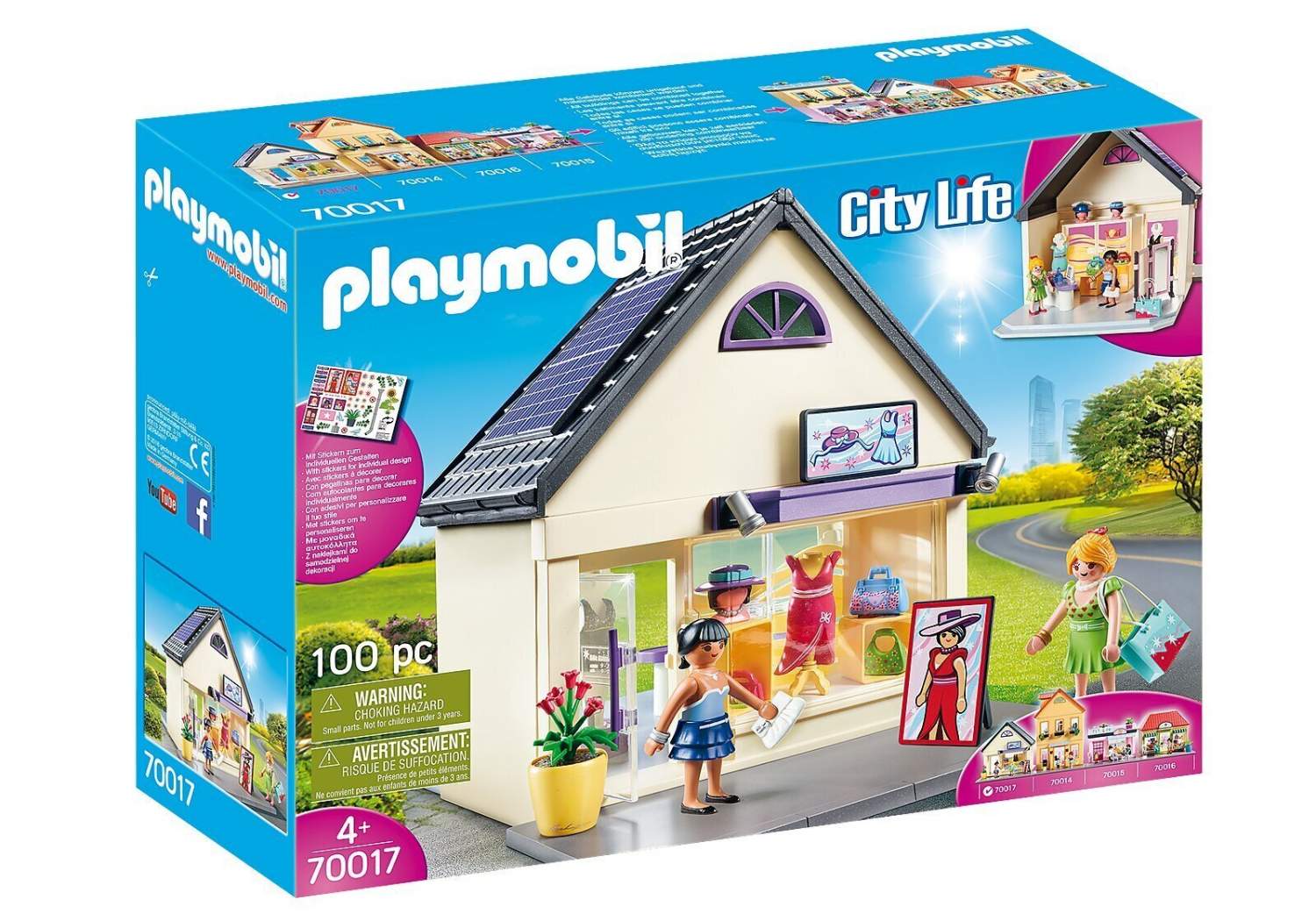 Купить конструктор Playmobil Мой модный бутик 70017, цены на конструкторы в  интернет-магазинах на Мегамаркет