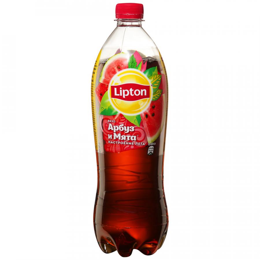 Холодный чай Lipton черный Арбуз и мята 1 л - отзывы покупателей на  маркетплейсе Мегамаркет | Артикул: 100028419488