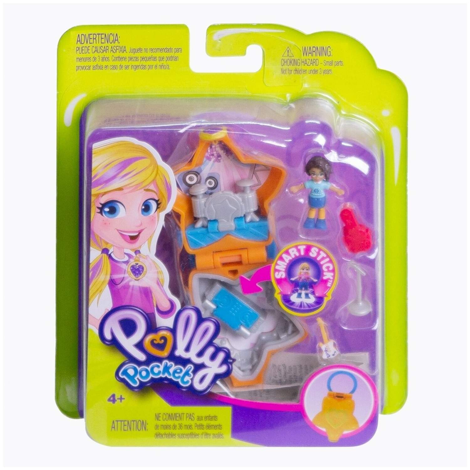 Игровой набор Polly Pocket Мини-мир Музыкальный концерт FRY29/FRY32 –  купить в Москве, цены в интернет-магазинах на Мегамаркет