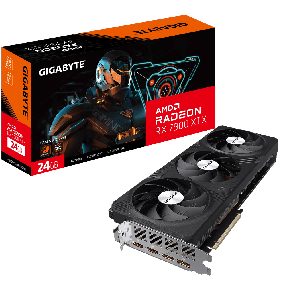 Видеокарта GIGABYTE AMD Radeon RX 7900 XTX GAMING OC GV-R79XTXGAMING  OC-24GD - отзывы покупателей на маркетплейсе Мегамаркет | Артикул:  600010344959