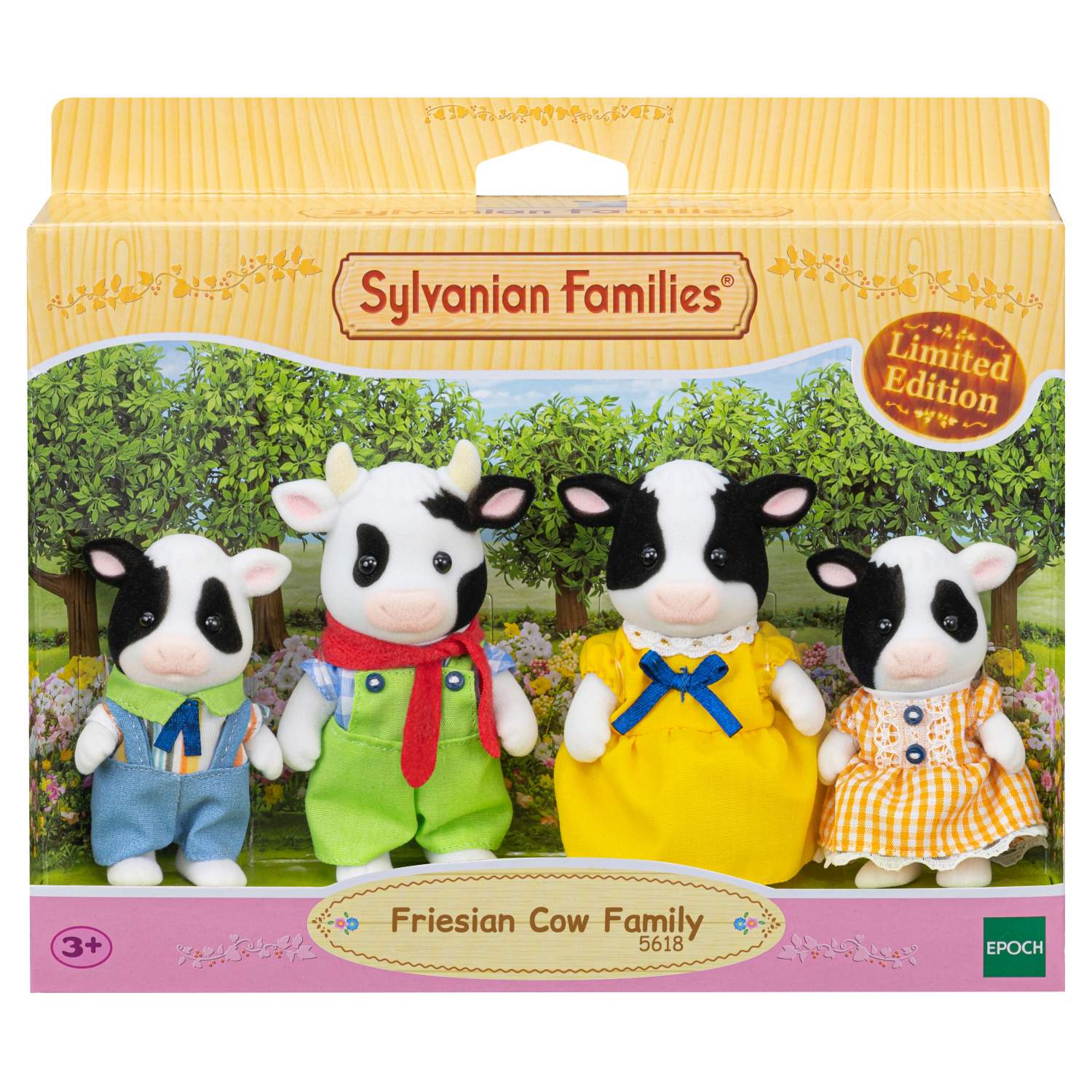 Отзывы о игровой набор Sylvanian Families Семья Коров 5618 - отзывы  покупателей на Мегамаркет | игровые наборы и фигурки 5618 - 600004377540