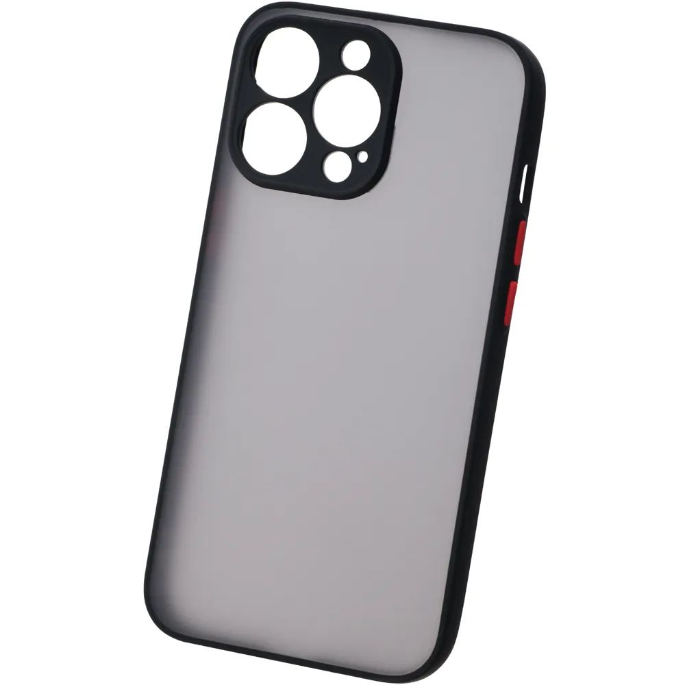 Чехол Unbroke Matt&color Case With Camera Protection Black для iPhone 13  Pro, купить в Москве, цены в интернет-магазинах на Мегамаркет