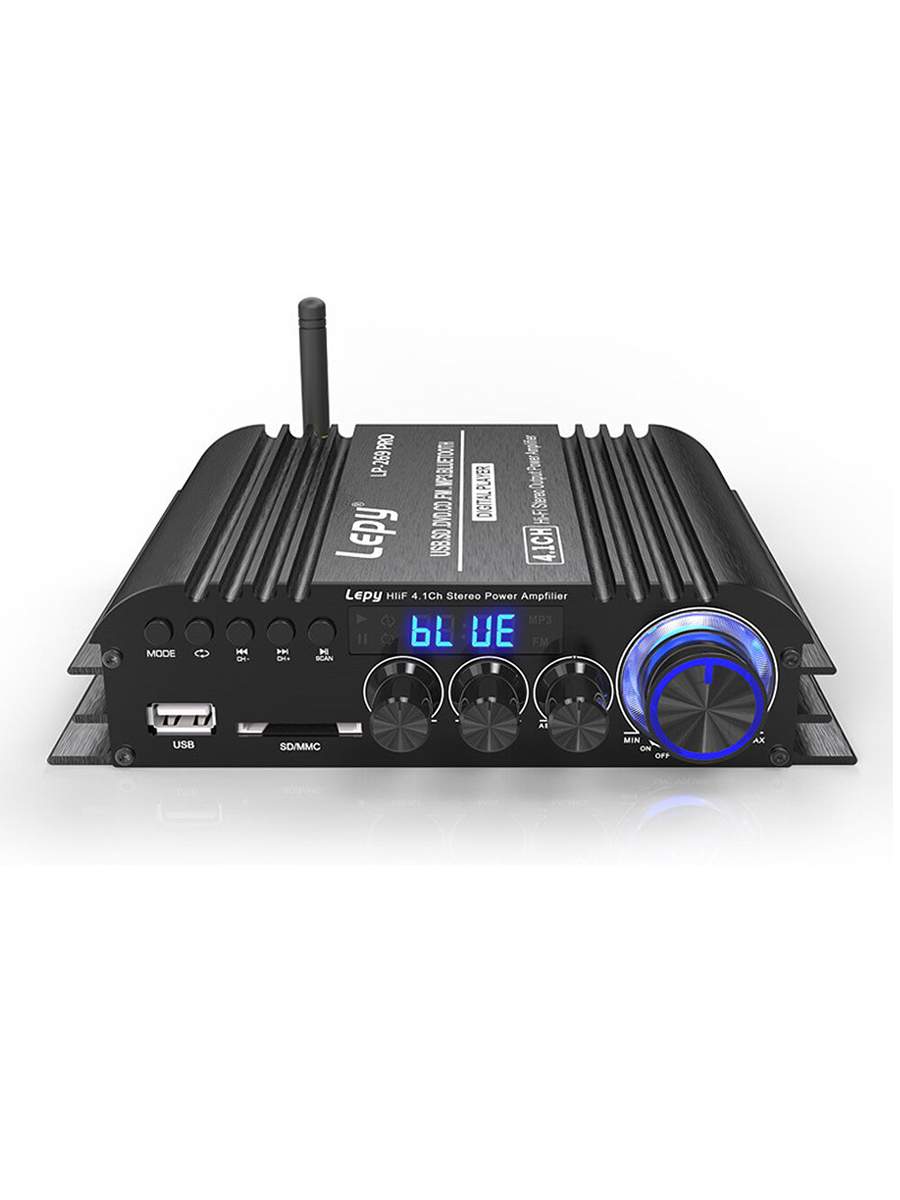 HiFi усилитель мощности 4.1 LEPY LP-269PRO, Bluetooth/USB/SD/SPDIF, 11133,  купить в Москве, цены в интернет-магазинах на Мегамаркет