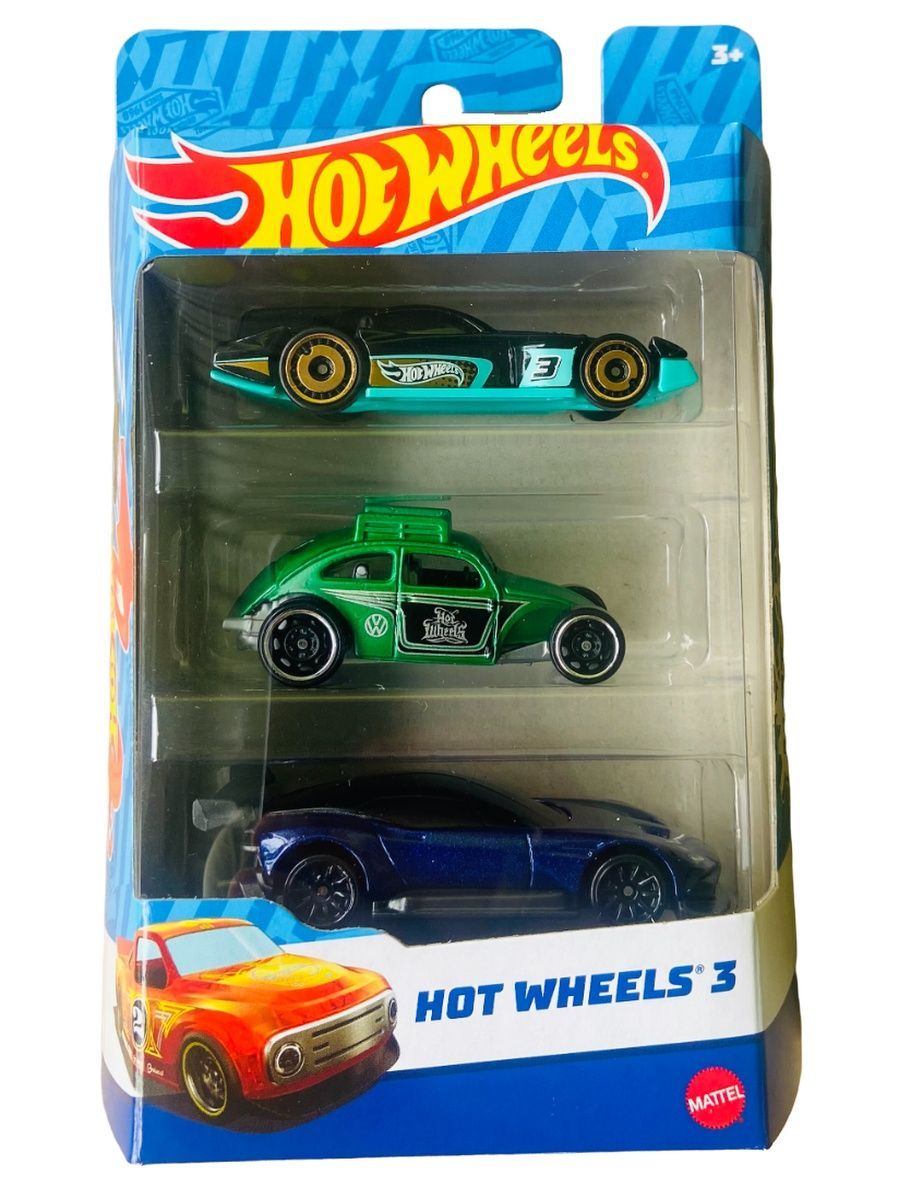 Набор машинок Hot Wheels 3 шт. 