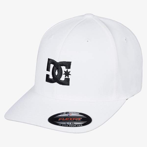 DC Flexfit Cap Star white 59 60