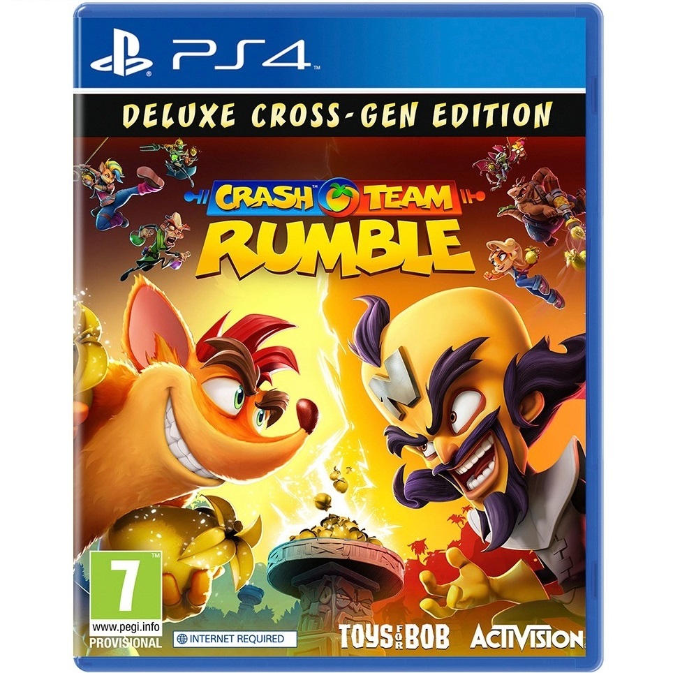 Игра Crash Team Rumble Deluxe Edition (PlayStation 4, полностью на  иностранном языке) - отзывы покупателей на маркетплейсе Мегамаркет |  Артикул: 600012838848