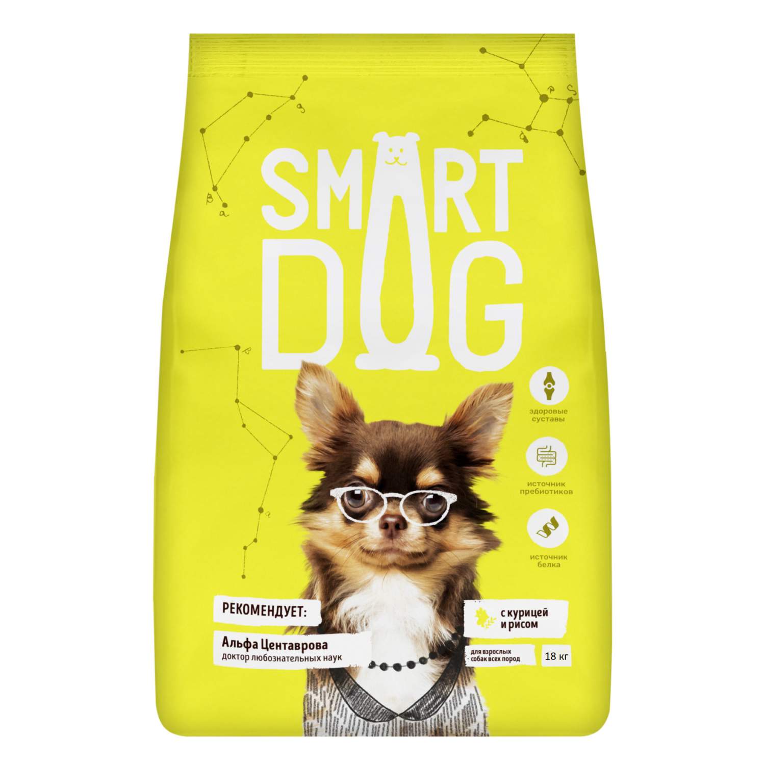 Сухие корма для собак Smart Dog - отзывы, рейтинг и оценки покупателей -  маркетплейс megamarket.ru