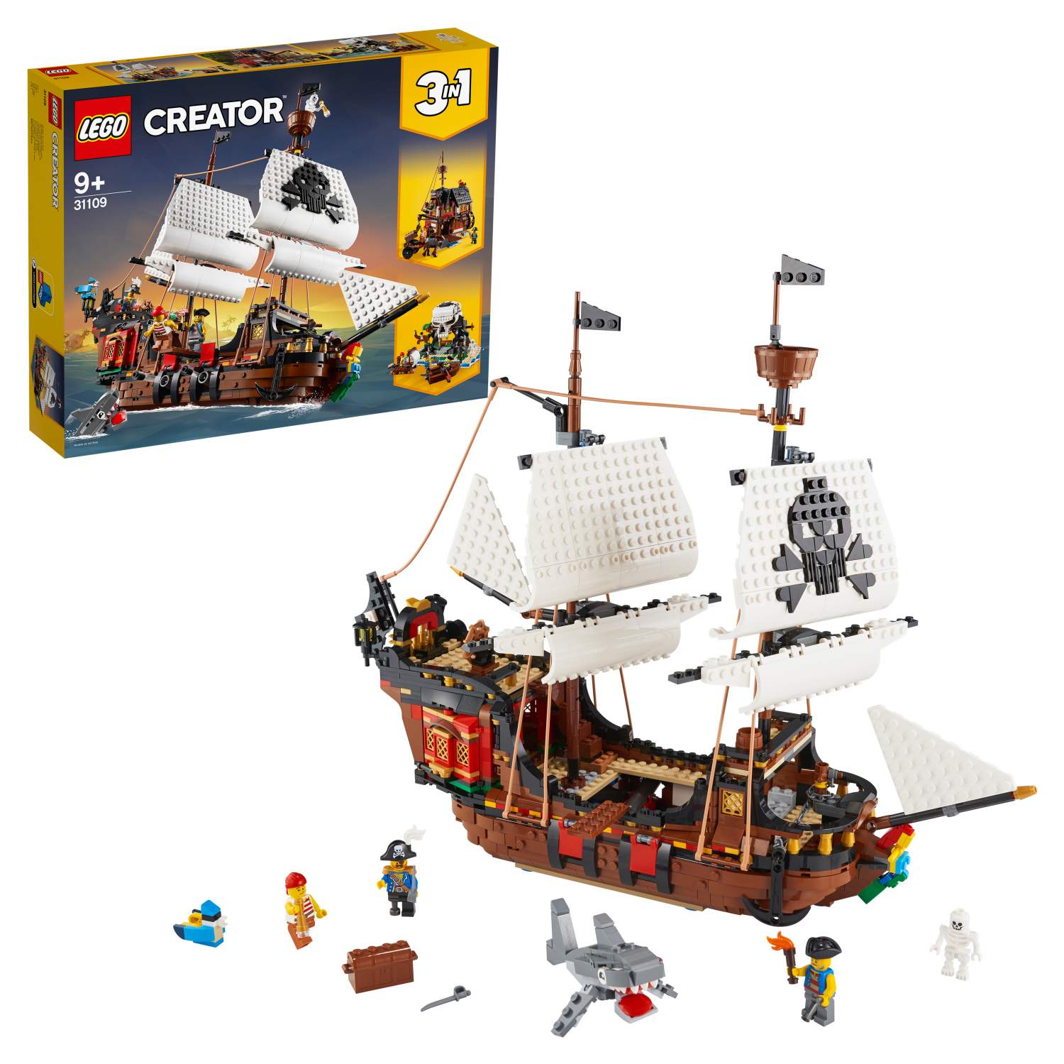 пиратский корабль игрушка лего