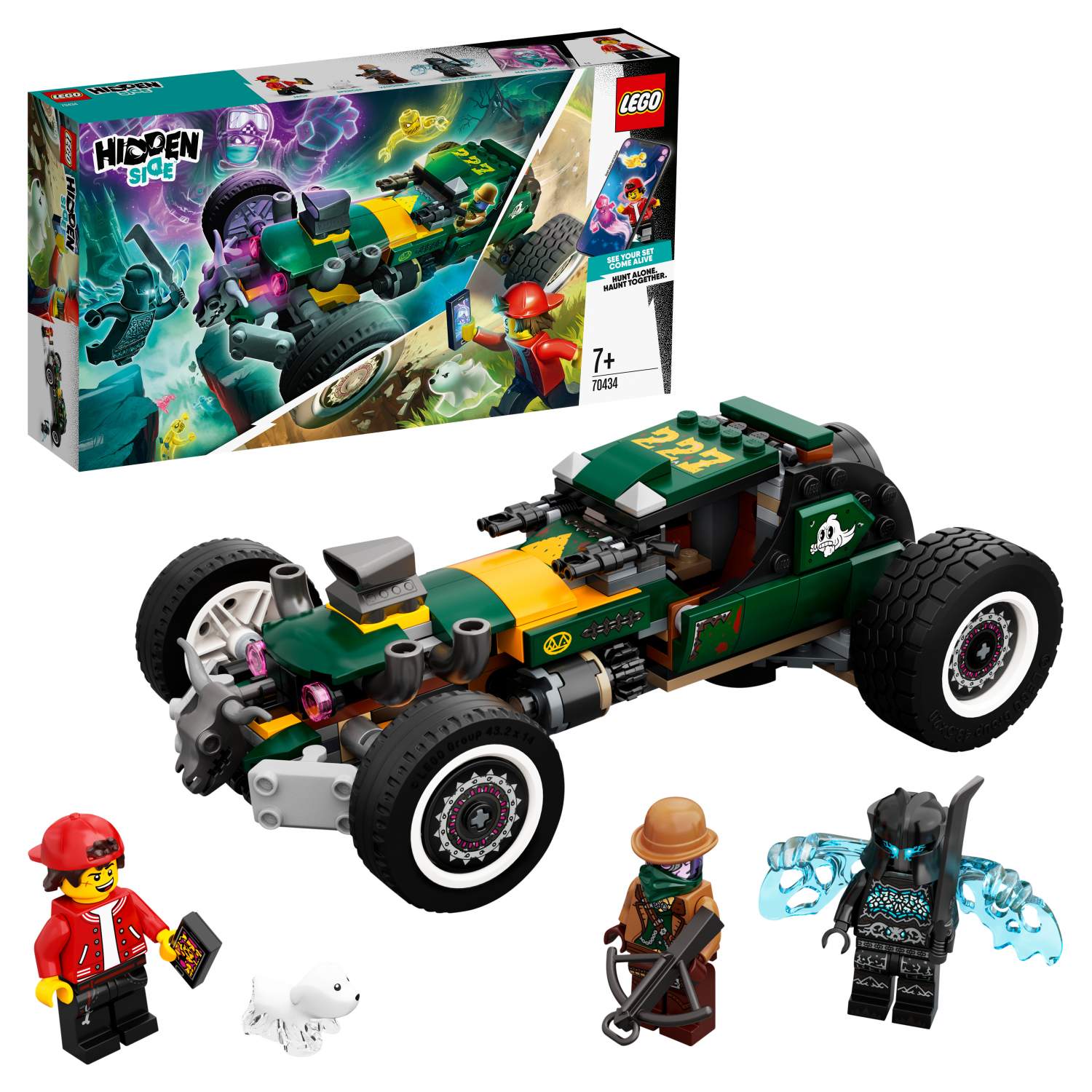 Конструктор LEGO Hidden Side 70434 Сверхестественная гоночная машина -  купить в MYBRIX, цена на Мегамаркет