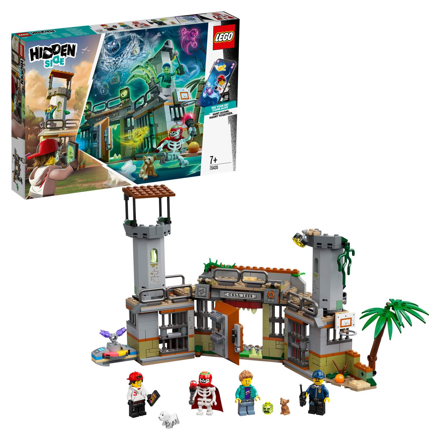 Купить конструктор LEGO Hidden Side 70435 Заброшенная тюрьма Ньюберри, цены  на Мегамаркет | Артикул: 100026632068