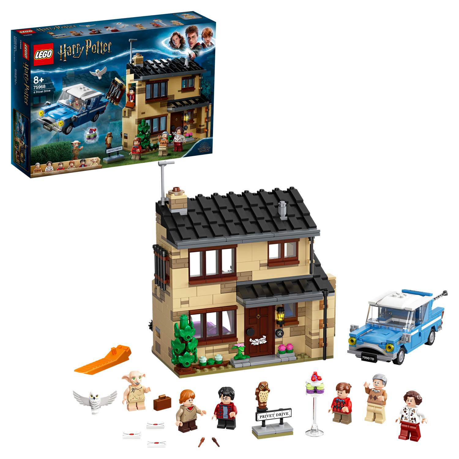 Отзывы о конструктор LEGO Harry Potter 75968 Тисовая улица, дом 4 - отзывы  покупателей на Мегамаркет | конструкторы LEGO 75968 - 100026632085