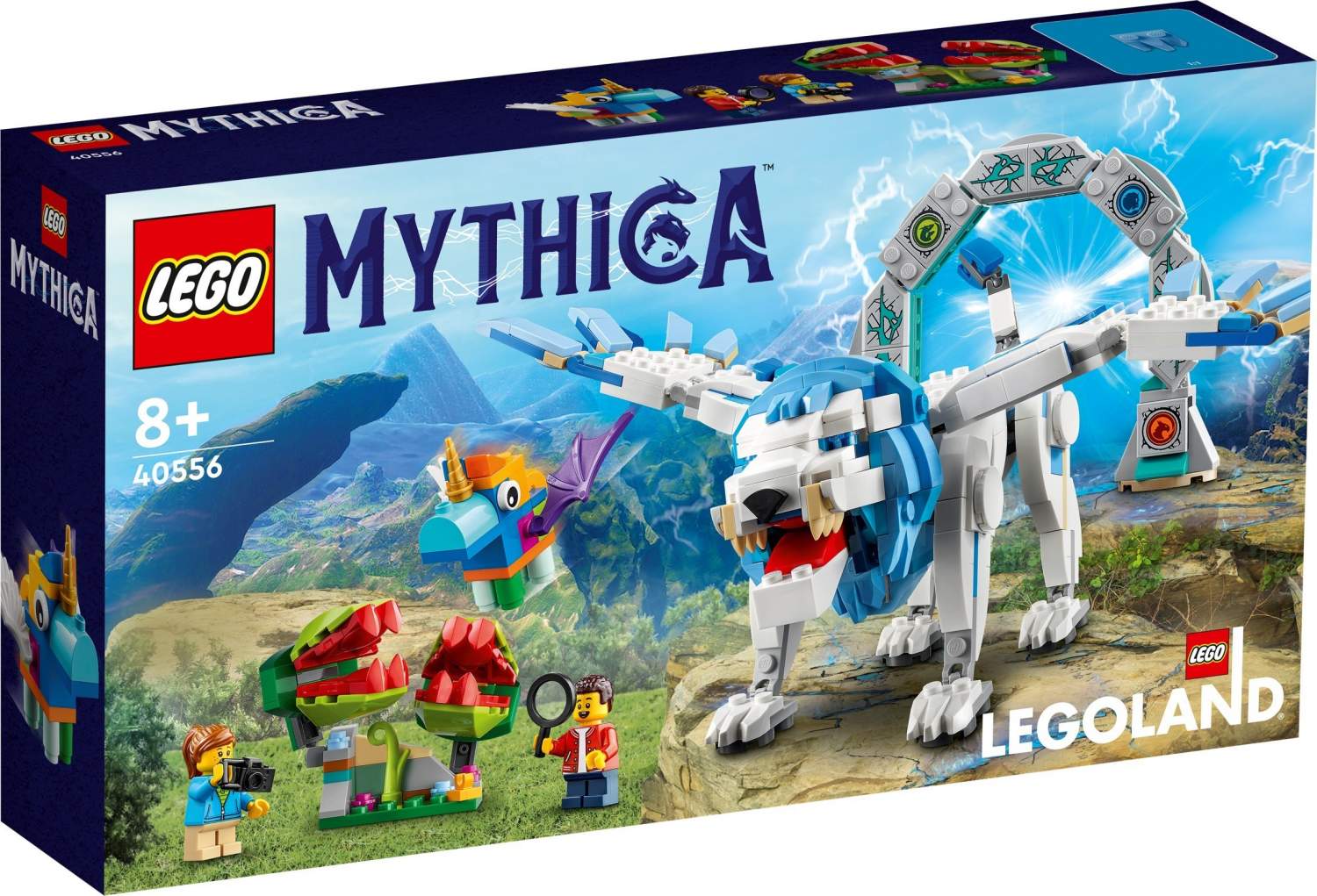 Купить конструктор LEGO Коллекционный набор из LEGOLAND Мифические существа  40556 (Mythica Set), цены на Мегамаркет | Артикул: 600010427436