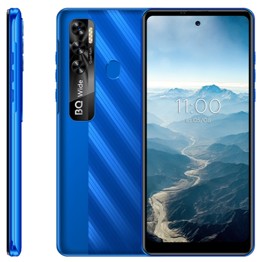 Смартфон BQ BQ-6868L 3/32GB Blue – купить в Москве, цены в  интернет-магазинах на Мегамаркет