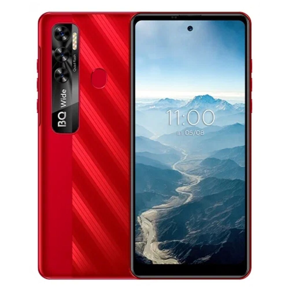 Смартфон BQ BQ-6868L 4/64GB Red - отзывы покупателей на Мегамаркет