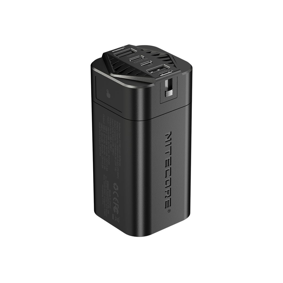 Водонепроницаемый power bank 20000mAh - NITECORE NPB4 Power Bank IP68 -  купить в Москве, цены в интернет-магазинах Мегамаркет