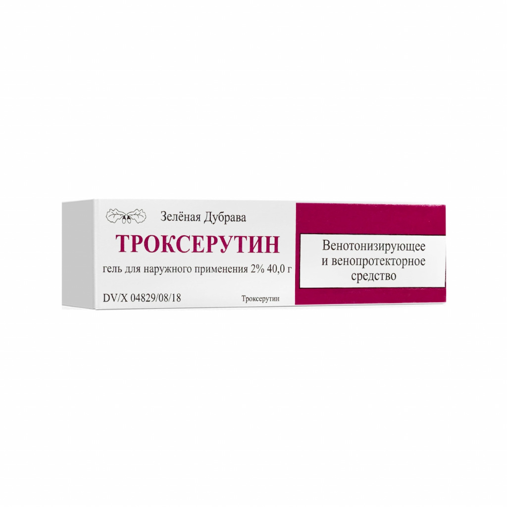 Троксерутин гель для наружного применения 2% 40 г - отзывы покупателей на  Мегамаркет