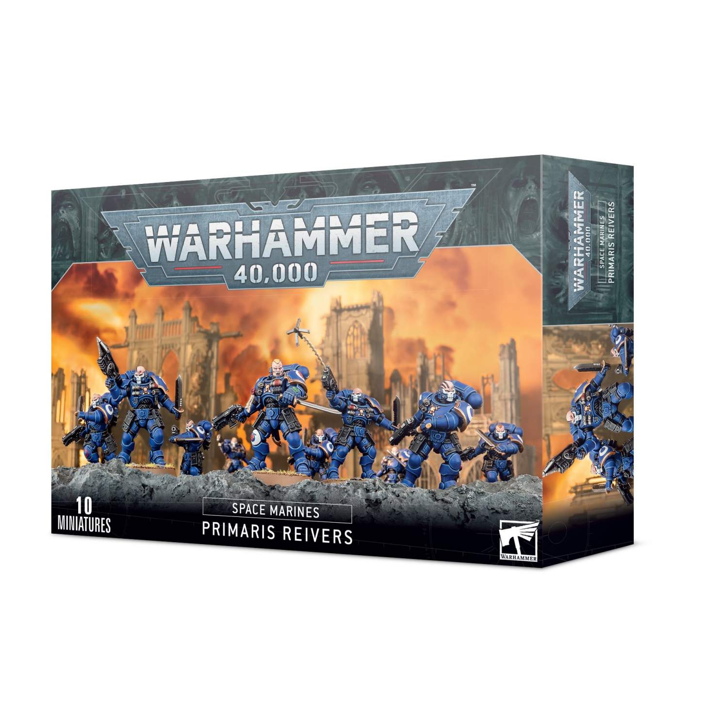 Миниатюры для игры Games Workshop Warhammer 40000 Space Marine Primaris  Reivers, 213829 – купить в Москве, цены в интернет-магазинах на Мегамаркет