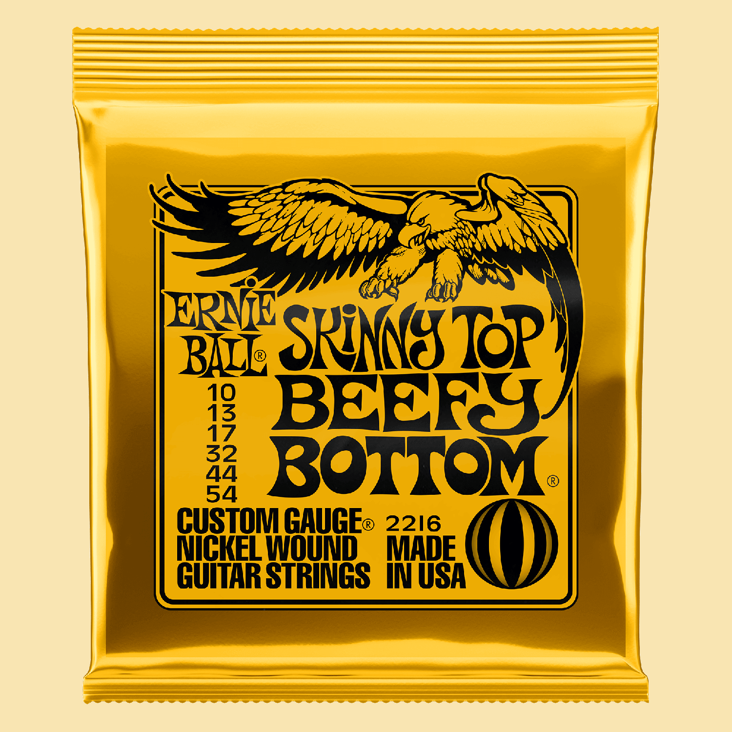Ernie Ball 2216 Nickel Wound Skinny Top