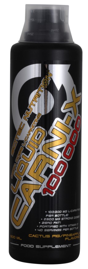 L-Carnitine 100000 Scitec Nutrition Carni-X Liquid 500 мл кактусовый ананас 