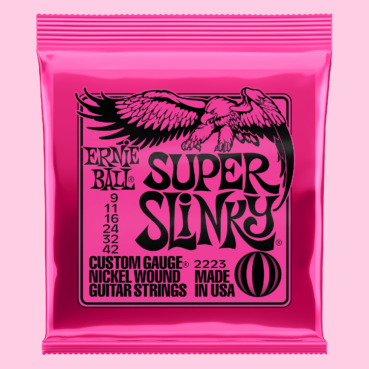 Струны для электрогитары Ernie Ball Super Slinky 2223 9-42 - отзывы  покупателей на маркетплейсе Мегамаркет | Артикул: 100027491893