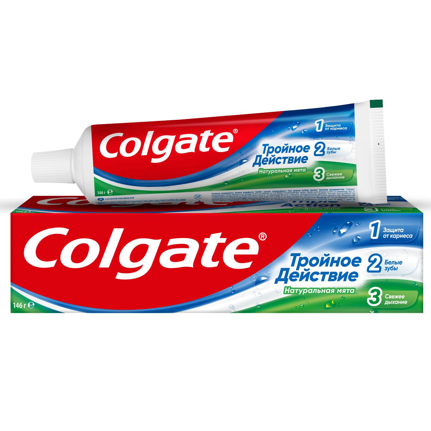 Зубная паста Colgate Тройное действие 100 мл - отзывы покупателей на  Мегамаркет | зубные пасты FCN89252/FCN89050