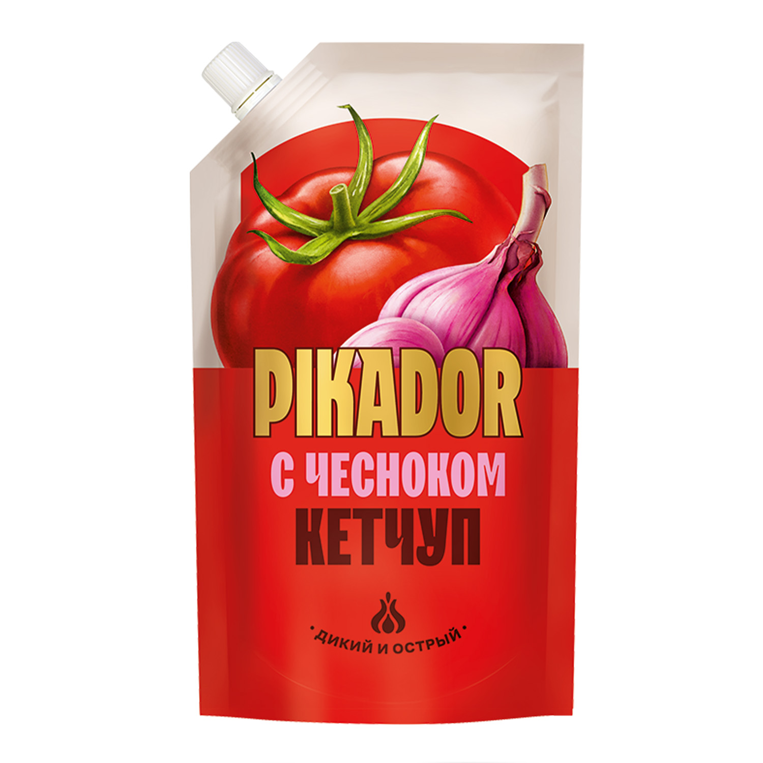 Купить кетчуп Pikador с чесноком, 300 г, цены на Мегамаркет | Артикул:  100052289178