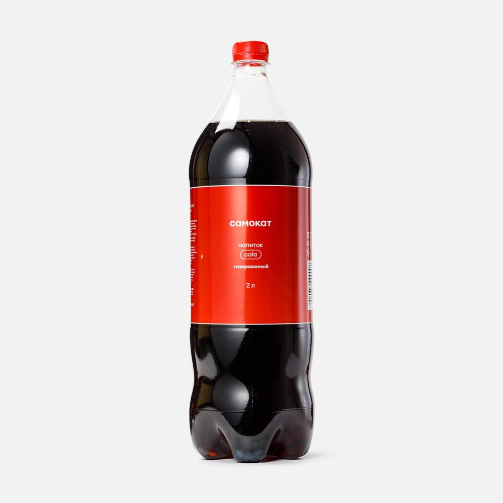 Купить напиток Самокат Cola безалкогольный, сильногазированный, 2 л, цены  на Мегамаркет | Артикул: 100052289311