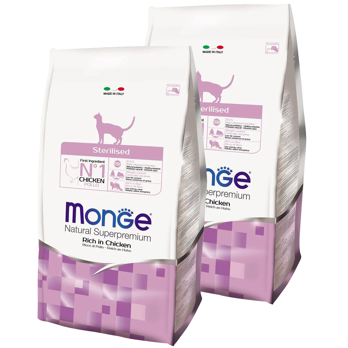 Monge natural hot sale superpremium sterilised