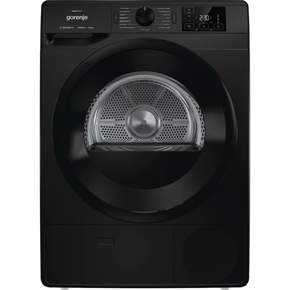 Сушильная машина Gorenje DNE92/BGNCIS черный, купить в Москве, цены в  интернет-магазинах на Мегамаркет