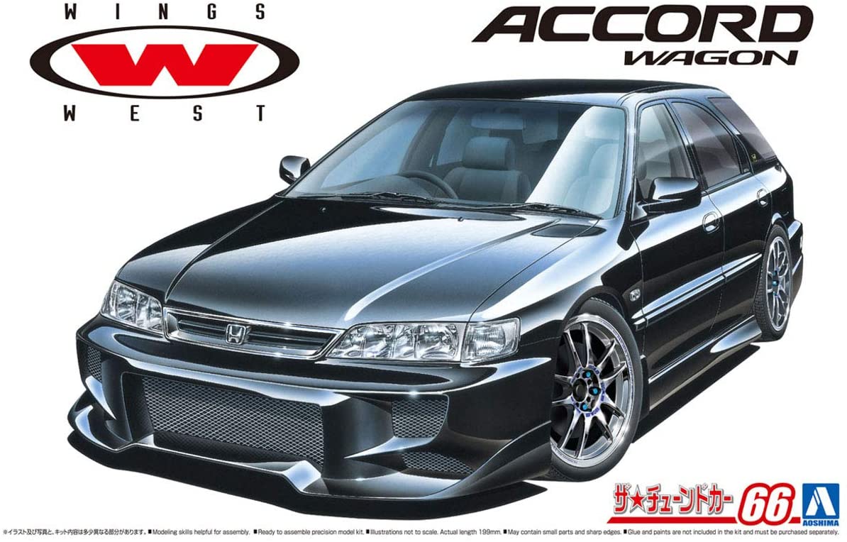 Купить сборная модель Aoshima 1/24 Автомобиль Accord Wagon 1996 Honda  05803, цены на Мегамаркет | Артикул: 600004749466