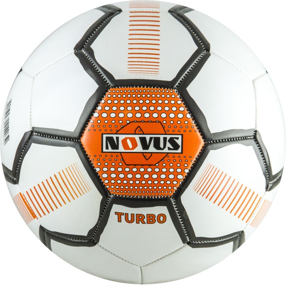 Футбольный мяч Novus Turbo №5 white/orange/black - купить в Москве, цены на  Мегамаркет | 100026056516