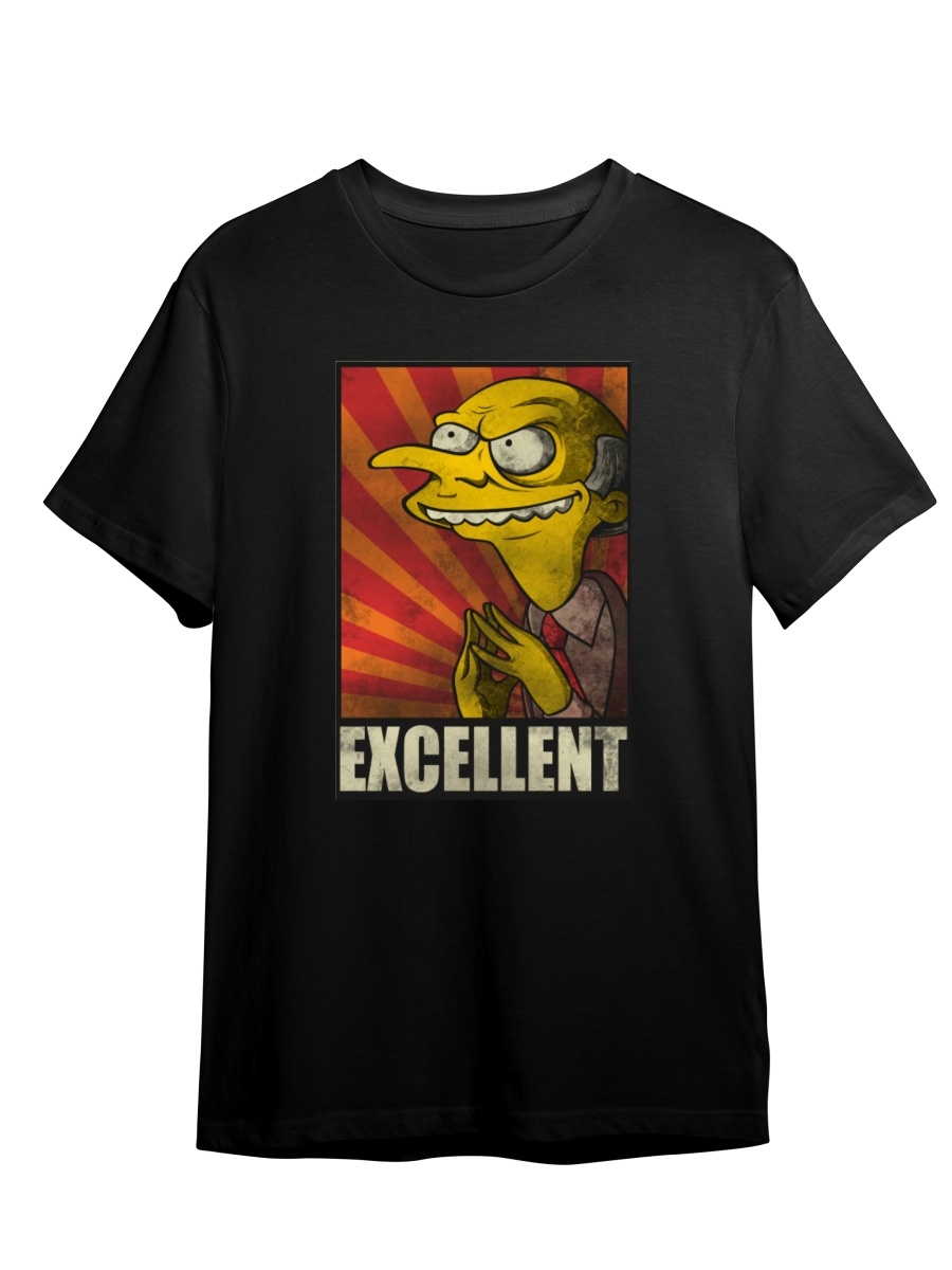 Футболка унисекс СувенирShop The Simpsons/Симпсоны 6 черная 3XL (56-58) –  купить в Москве, цены в интернет-магазинах на Мегамаркет