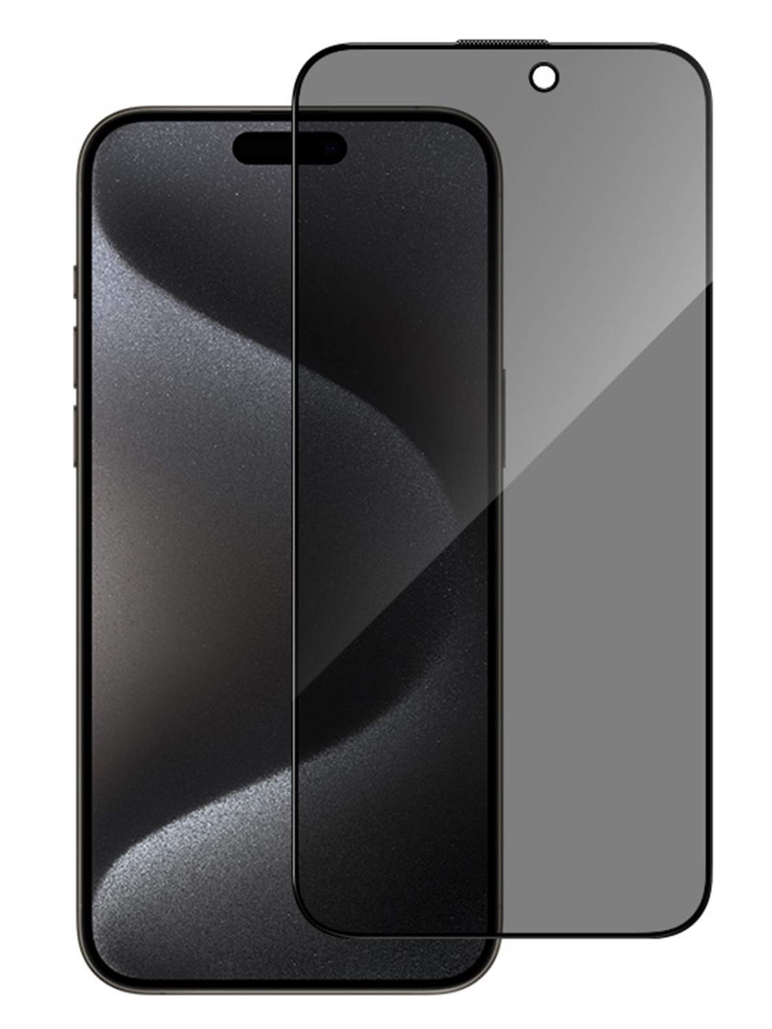 Защитное стекло BlueO для iPhone 15 Pro Max приватное Black, купить в  Москве, цены в интернет-магазинах на Мегамаркет