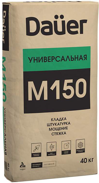 Смесь цементно песчаная цпс м150 baumax универсальная 50 кг расход