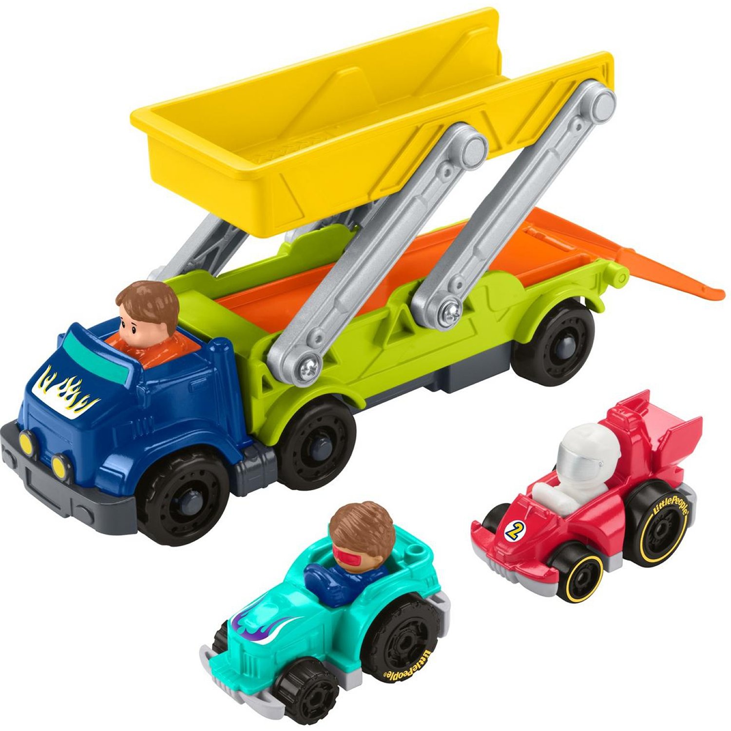 Игровой набор Fisher Price Little People Спуск с рампы – купить в Москве,  цены в интернет-магазинах на Мегамаркет