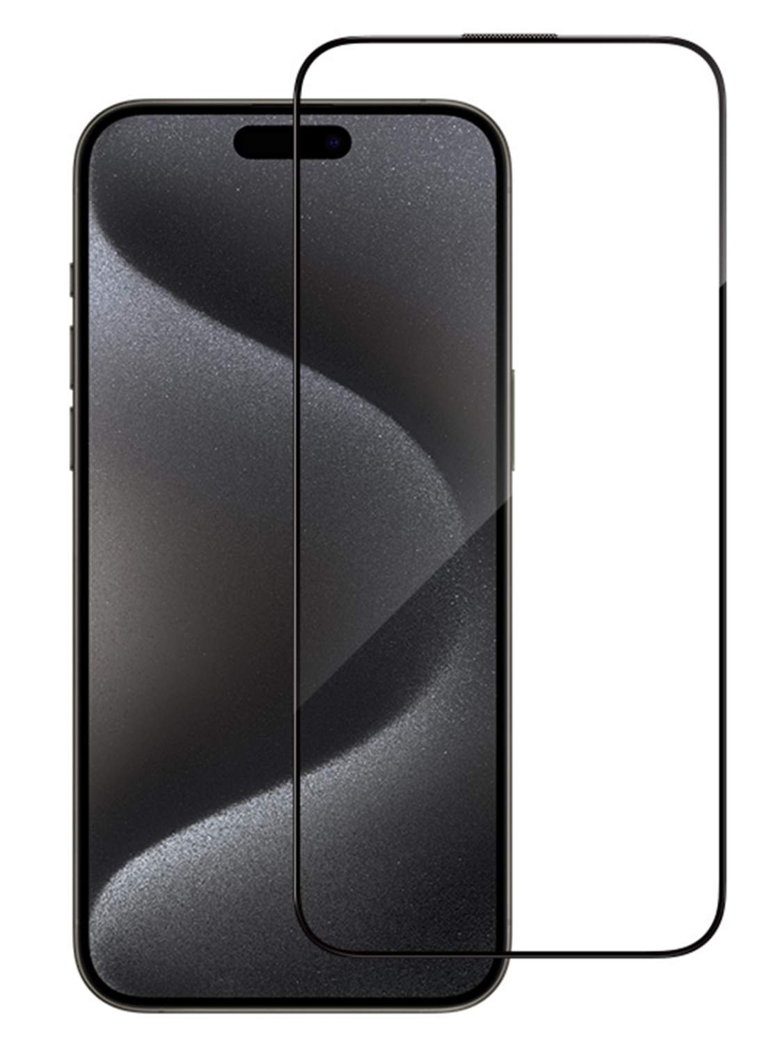 Защитное стекло BlueO для iPhone 15 Pro Max Corning Anti-Static Black,  купить в Москве, цены в интернет-магазинах на Мегамаркет