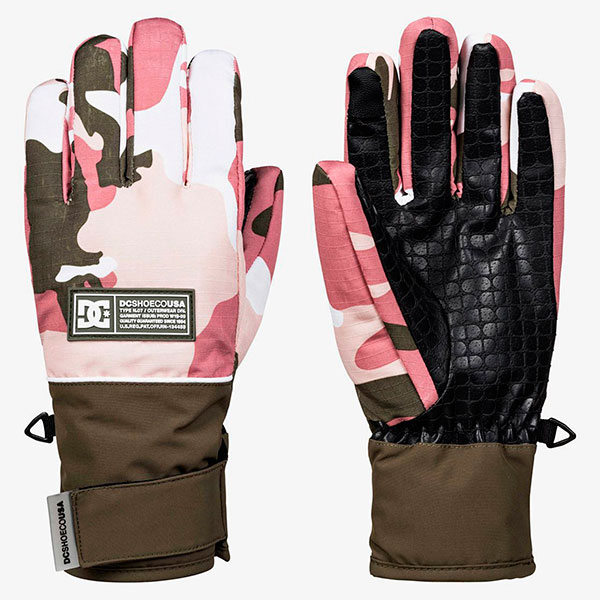 dusty rose gloves