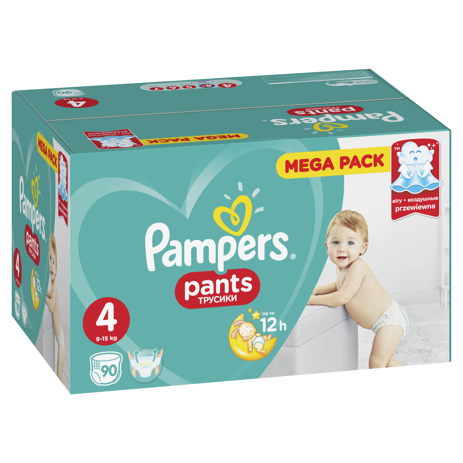 Отзывы о подгузники-трусики Pampers Pants 4 (9-15 кг), 90 шт. - отзывы  покупателей на Мегамаркет | подгузники Pampers 8001841499741 - 600001570673