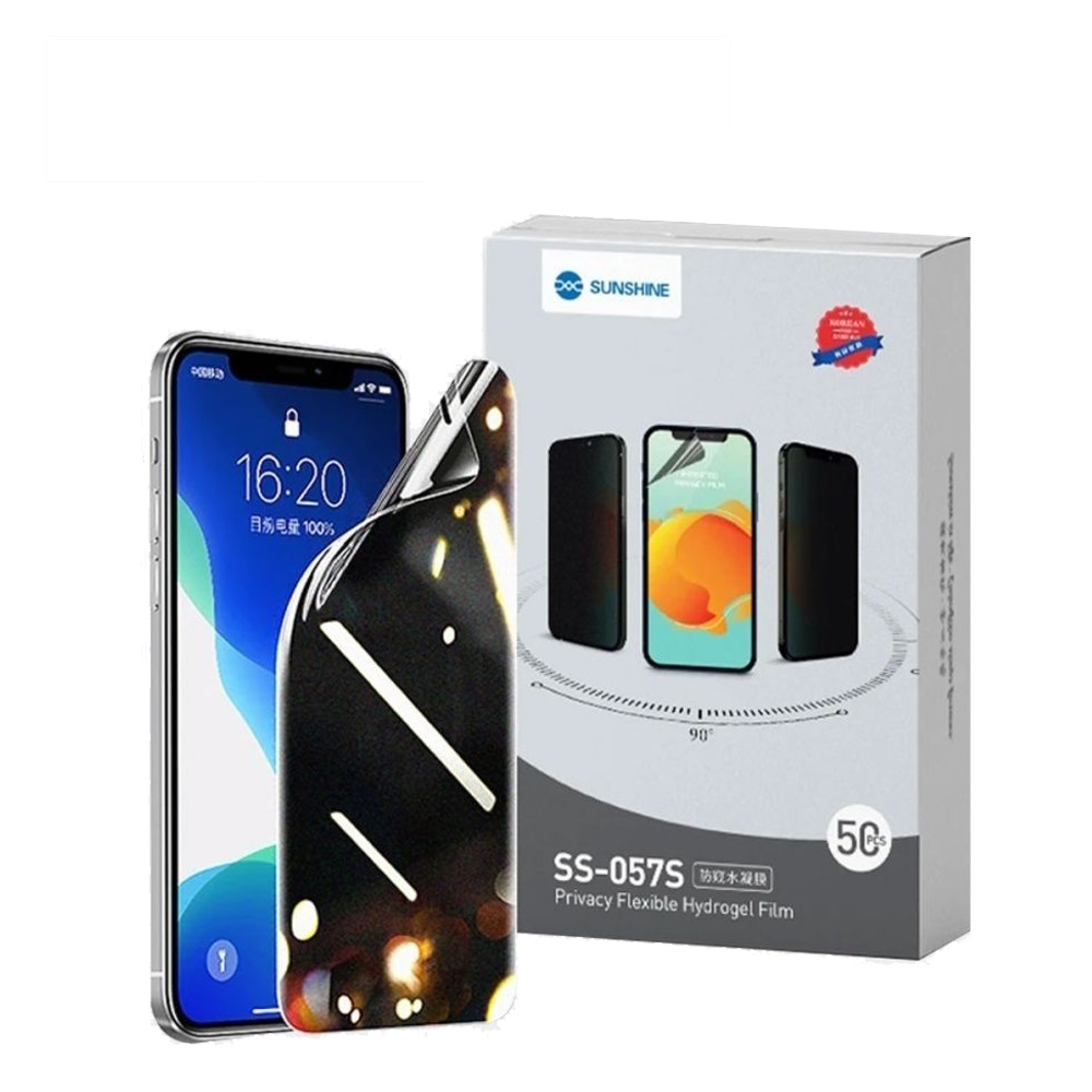 Гидрогелевая пленка антишпион Sunshine для Realme GT Neo 5 150W, мат.,  купить в Москве, цены в интернет-магазинах на Мегамаркет